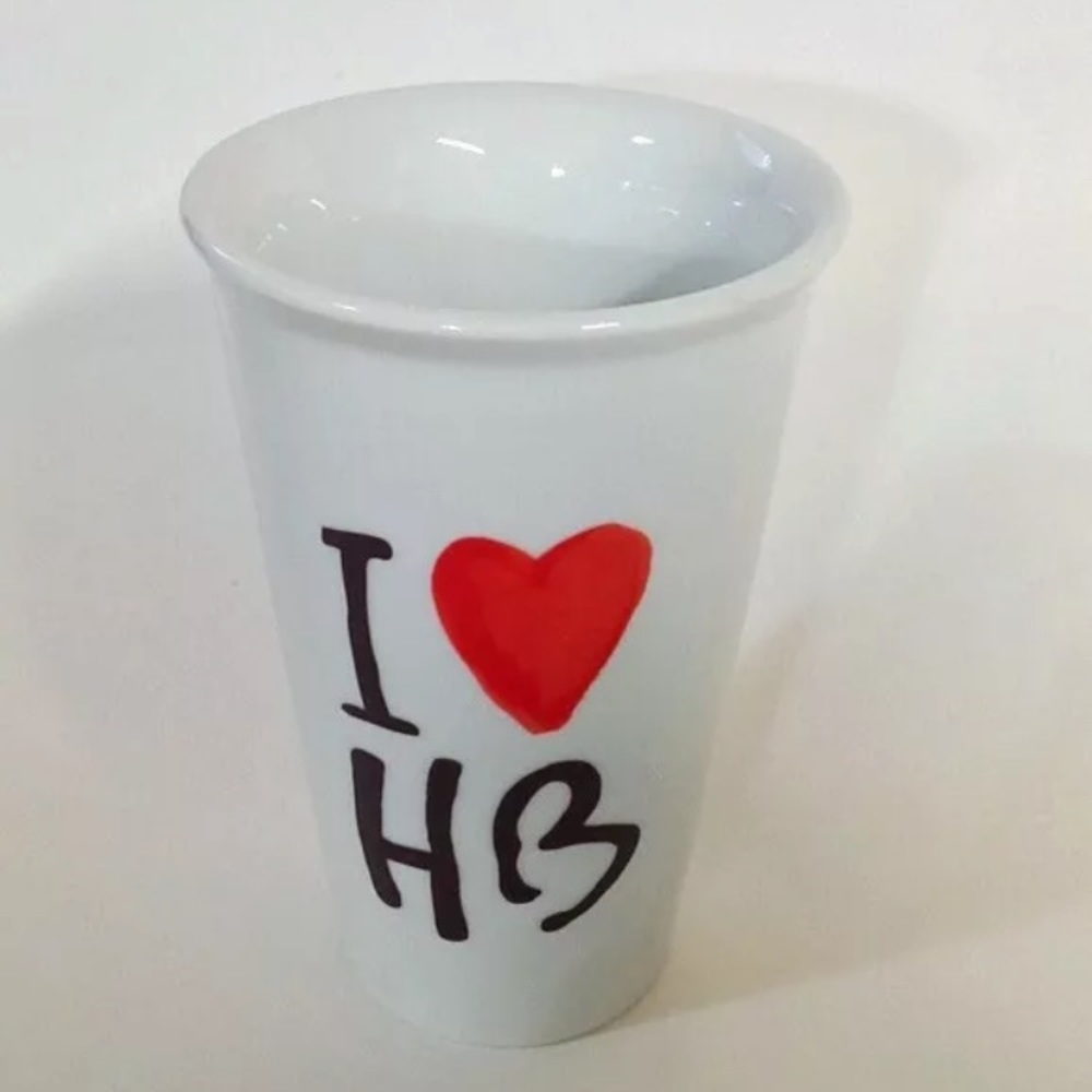 Henri bendel coffee cup mug new